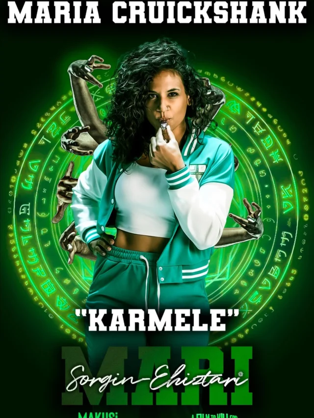 Maria Cruickshank da Karmele! 🏀Aditua da edabeetan, arkanoen ezagutzan eta “ezta bururatu ere hitz egitea” ren begiradan, eta Karmelek eginkizun argia du: Mari izatera bideratuta dagoena bihurtzea.
Arazoa: Marik nahiago du gogoak ematen diona egin, eta, gainera, “Mel” deitzen dio, molestatzeko baino ez. 🙃

Spoiler: entrenatzailearen eta hautatuaren arteko maitasun-gorroto harreman horrek ama eta alaba errebeldearena gogorarazten digu. Eta bai, talde on bat osatuko dute azkenean (inork onartu nahi ez badu ere).

¡Maria Cruickshank es Karmele! 🏀Experta en pociones, conocimiento arcano y mirada de “ni se te ocurra hablar”, Karmele tiene una misión clara: convertir a Mari en lo que está destinada a ser.
El problema: Mari prefiere hacer lo que le da la gana y encima la llama “Mel” solo para molestarla. 🙃

Spoiler: esta relación amor-odio entre entrenadora y elegida nos recuerda a la de una madre y su hija rebelde. Y sí, acabarán formando un gran equipo (aunque ninguna lo quiera admitir).

#mari #marisorginehiztari #makusi #sorginak #eitb #karmele #mariacruickshank #telesaia #euskalmitologia #euskara #euskalherria